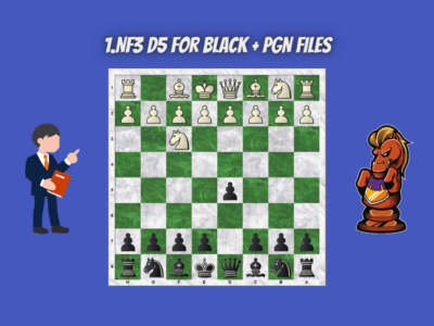 1.Nf3 d5 For Black + PGN Files