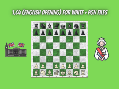1.c4 English Opening For White + PGN Files