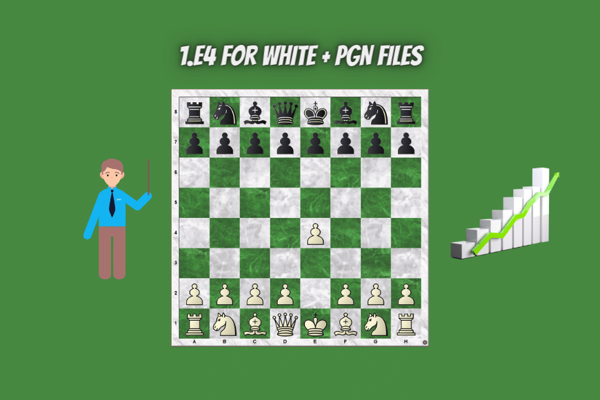 1.e4 For White + PGN Files