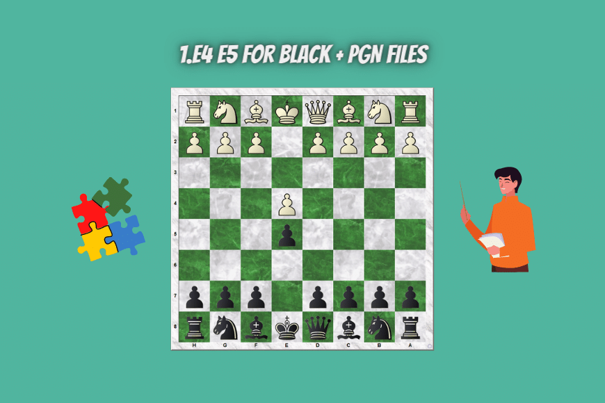 1.e4 e5 For Black